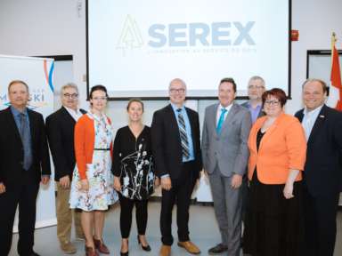 Le SEREX inaugure ses nouvelles installations