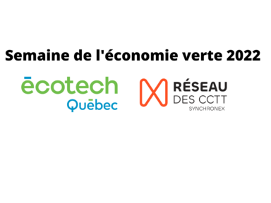 Une semaine de l'économie verte sous le thème de l'innovation